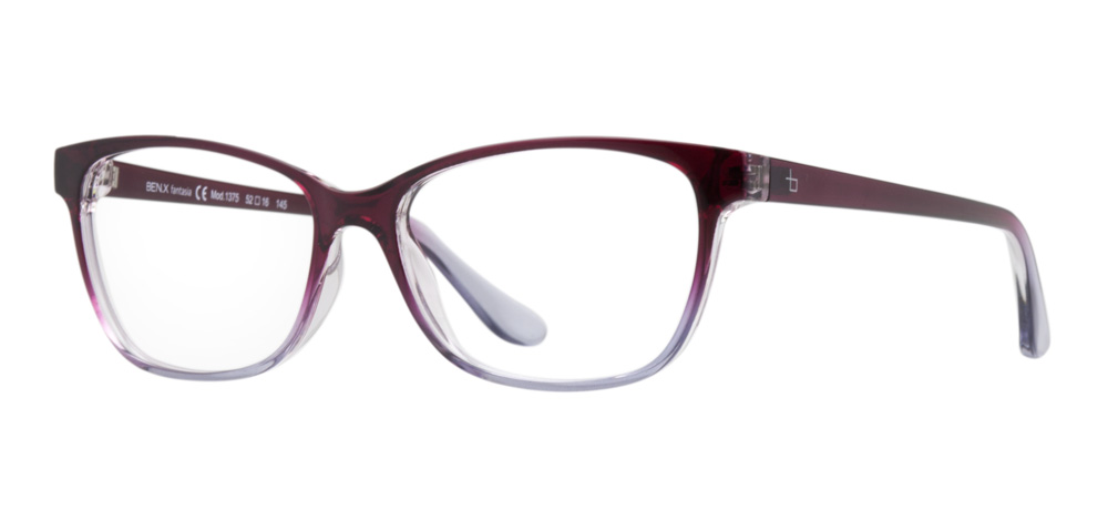 BENX FANTASIA Eyeglasses Teenage,Adult Woman Rectangular Full-Rimmed Grilamid (TR90) Unfiltered BXFNTS 1375-C.07